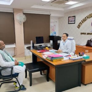 Bhai Dinesh with MD South Bihar