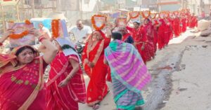 भारतीय नववर्ष पर विहंगम योग संत समाज की भव्य ‘स्ववेंद शोभा यात्रा’ आयोजित