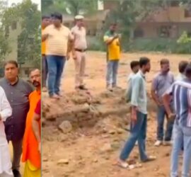 Chhath Puja preparations at Posangipur Ghat under Delhi CM Rekha Gupta’s supervision