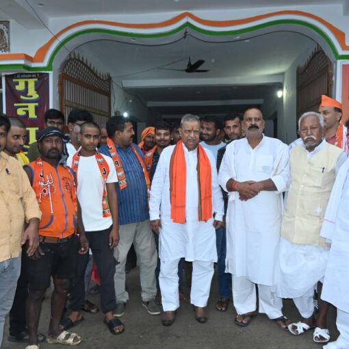 बड़हरा विधानसभा में एनडीए प्रत्याशी राघवेंद्र प्रताप सिंह का रोड शो स्थगित, जनसंपर्क अभियान जारी।