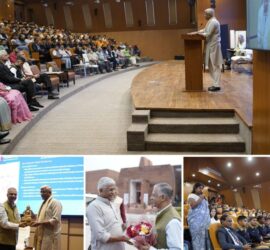 नालंदा विश्वविद्यालय राजगीर परिसर में गजेन्द्र सिंह शेखावत का दौरा, विद्यार्थियों से संवाद और विरासत-विकास पर चर्चा”