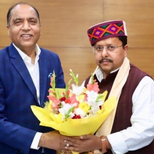 दिल्ली में नेता प्रतिपक्ष जयराम ठाकुर ने भाजपा के नवनियुक्त राष्ट्रीय कार्यकारी अध्यक्ष नितिन नबीन से शिष्टाचार भेंट कर बधाई दी।