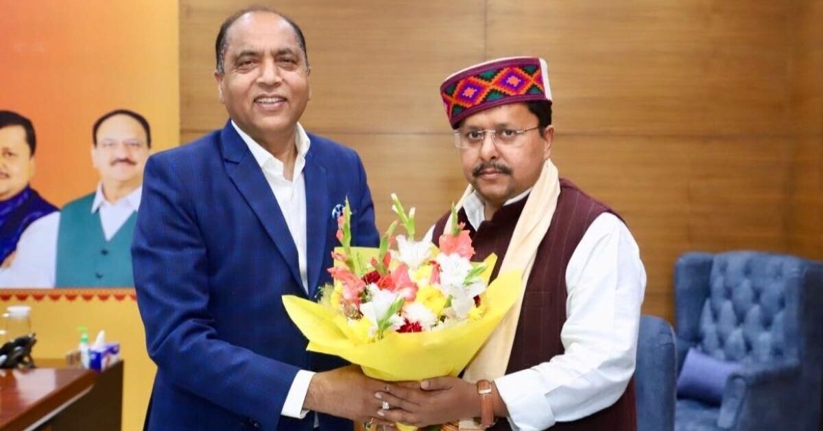 दिल्ली में नेता प्रतिपक्ष जयराम ठाकुर ने भाजपा के नवनियुक्त राष्ट्रीय कार्यकारी अध्यक्ष नितिन नबीन से शिष्टाचार भेंट कर बधाई दी।