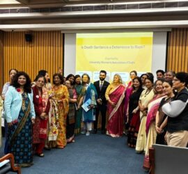 अंतर्राष्ट्रीय महिला दिवस पर दिल्ली विश्वविद्यालय महिला संघ द्वारा इंडिया इंटरनेशनल सेंटर में आयोजित “नज़रिया बदलना” सम्मेलन में महिला सशक्तिकरण और सुरक्षा पर चर्चा।